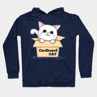 cardboard little cat Hoodie